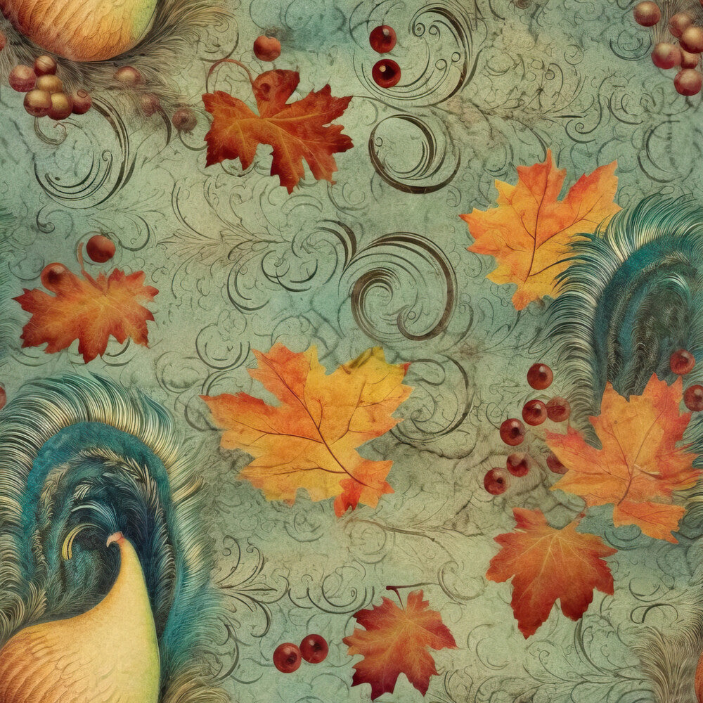 Vintage Thanksgiving Fat Quarter Bundle