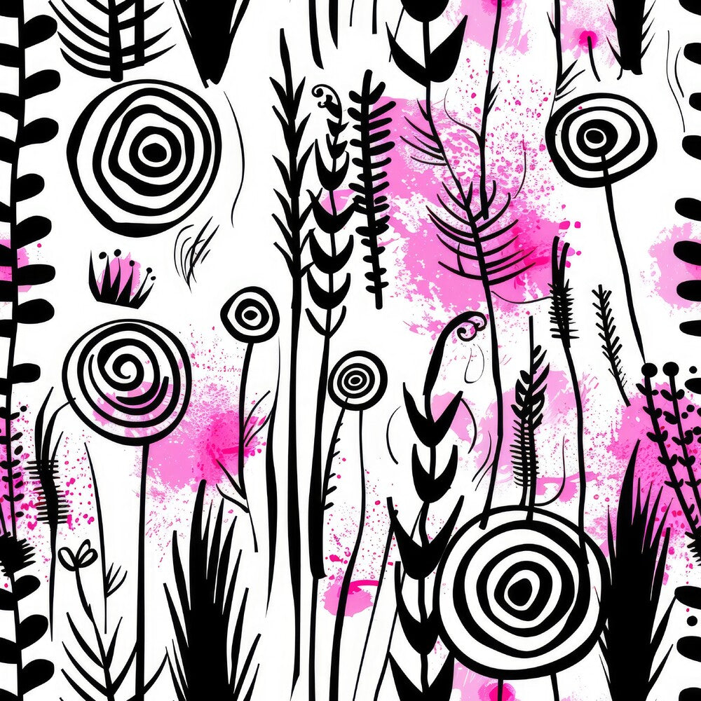 Inky Petals Fat Quarter Bundle