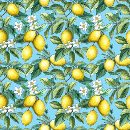 Lemons and Citrus Sour Splash Fat Quarter Bundle