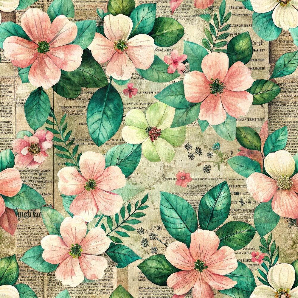 Pastel Flourishing Fat Quarter Bundle