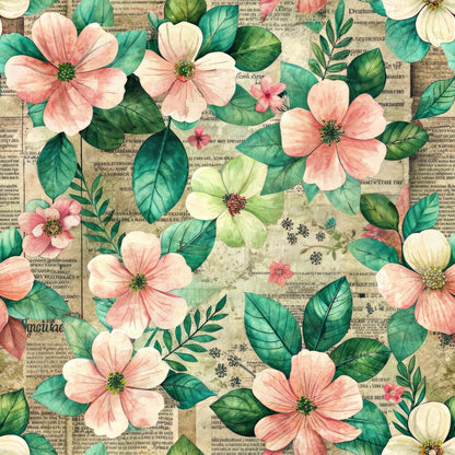 Pastel Flourishing Fat Quarter Bundle