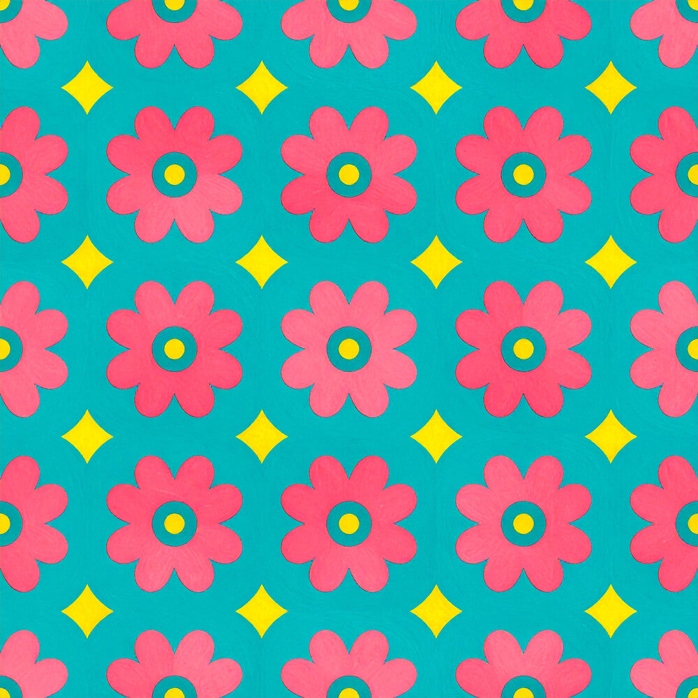 Peacock Teardrop Florals Fat Quarter Bundle