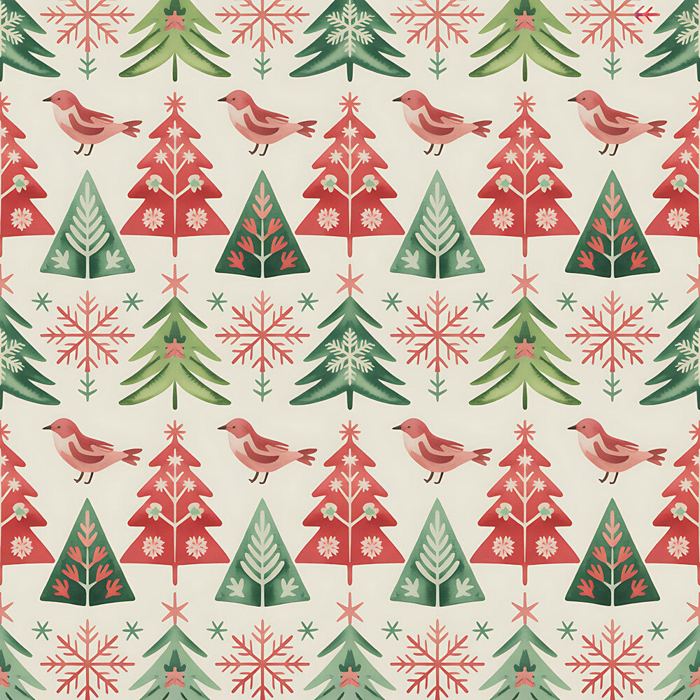 Scandinavian Folk Christmas Fat Quarter Bundle