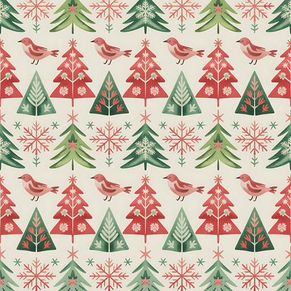 Scandinavian Folk Christmas Fat Quarter Bundle