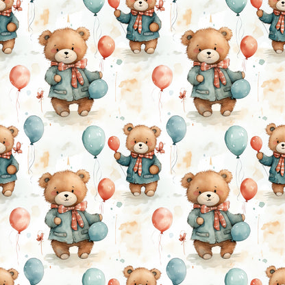 Classic Teddy Bear Fat Quarter Bundle