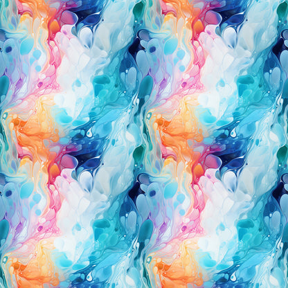 Summer Colored Marble Fat Quarter Bundle