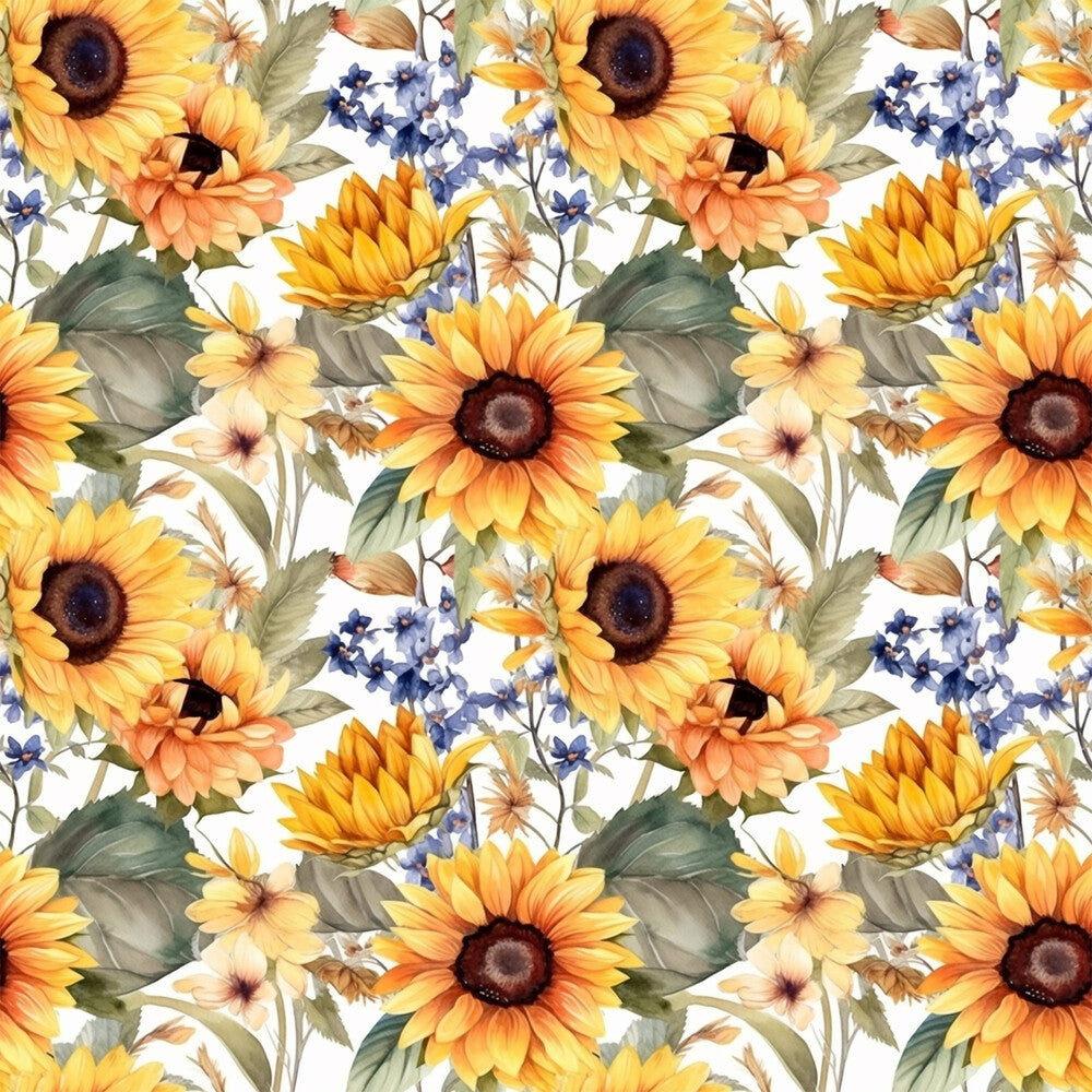 Sunflower and Butterfly Fat Quarter Bundle