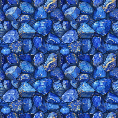 Lapis Lazuli Gemstones Fat Quarter Bundle