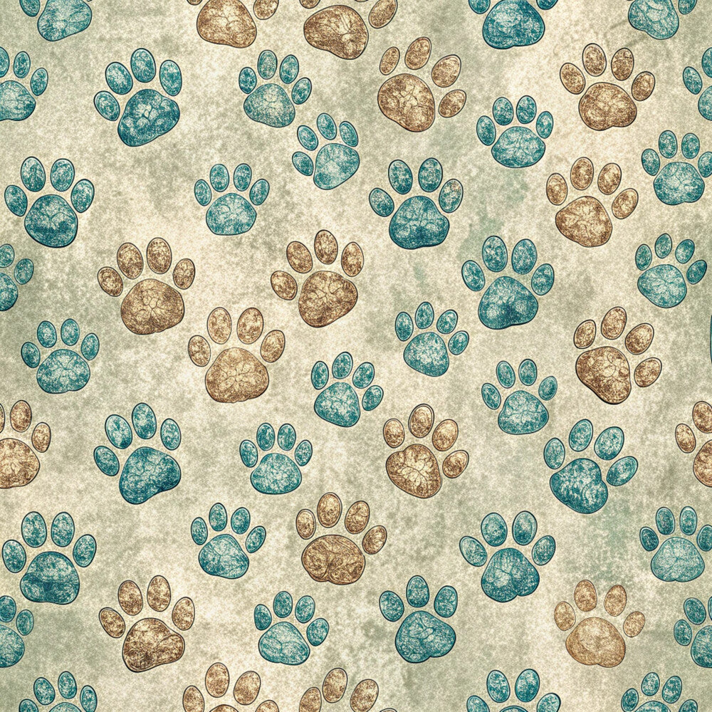 Dog Paws Fat Quarter Bundle