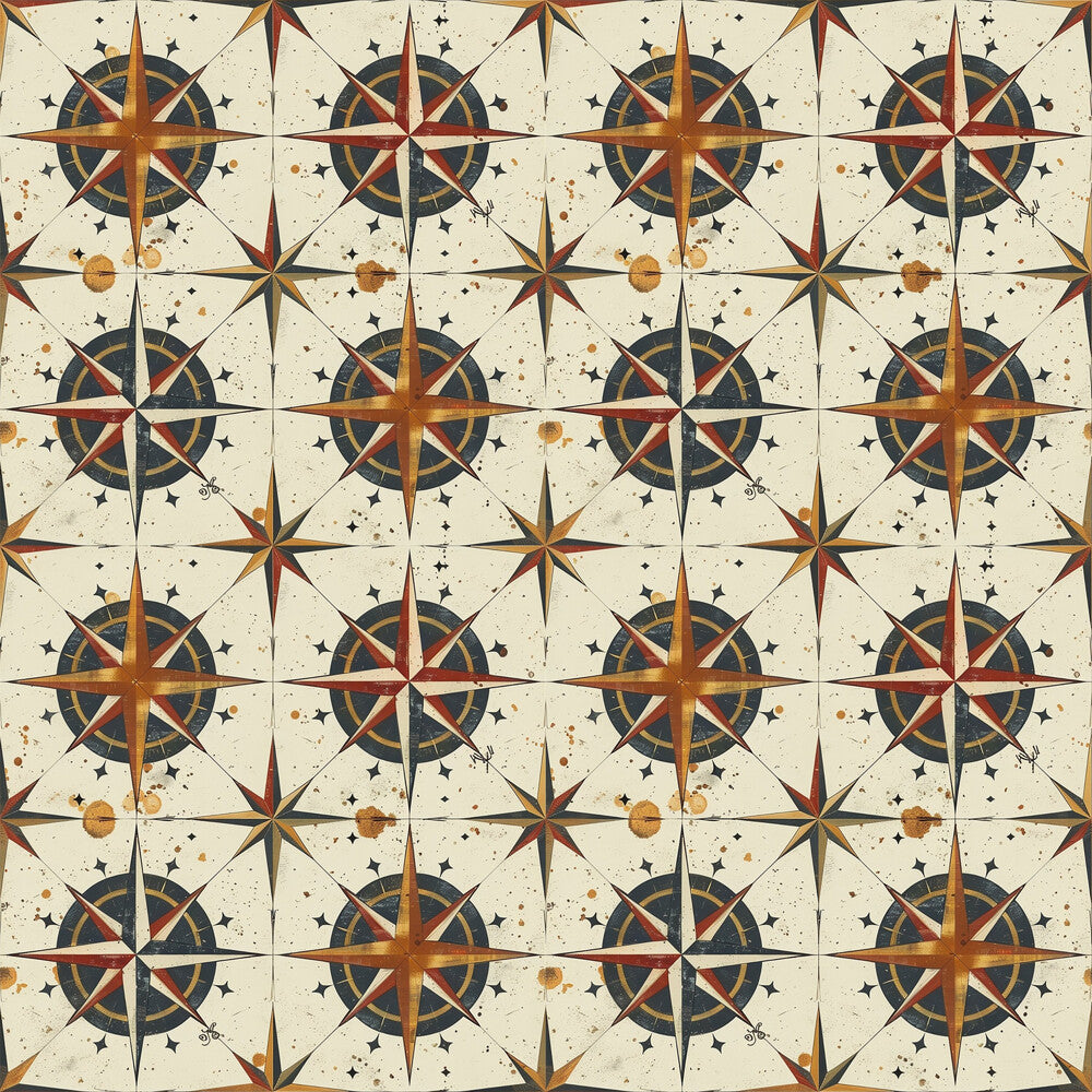 Classic Compass Rose Fat Quarter Bundle