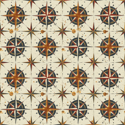 Classic Compass Rose Fat Quarter Bundle