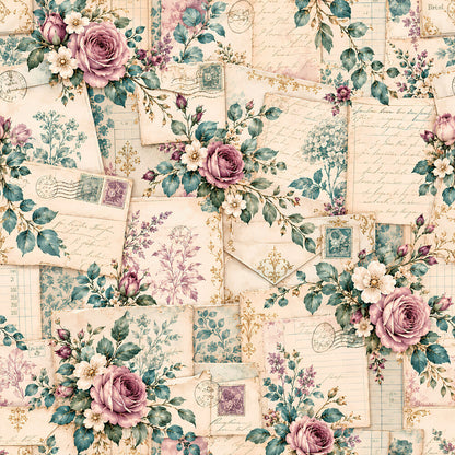 Victorian Garden Romance Fat Quarter Bundle