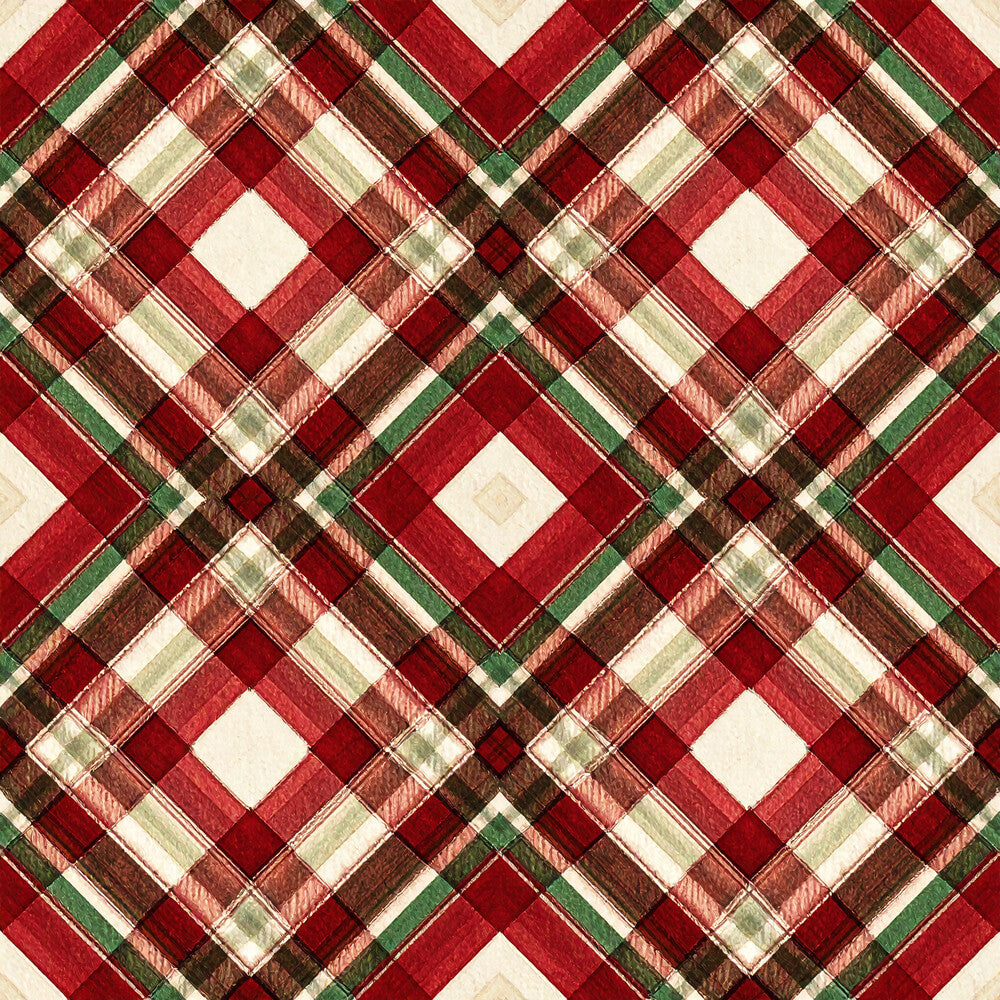 Whimsical Vintage Christmas Fat Quarter Bundle