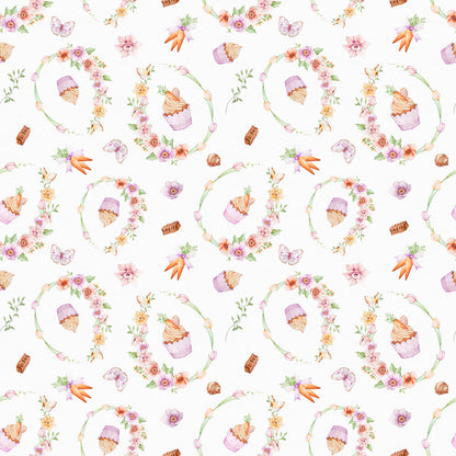 Flowery Easter Fat Quarter Bundle