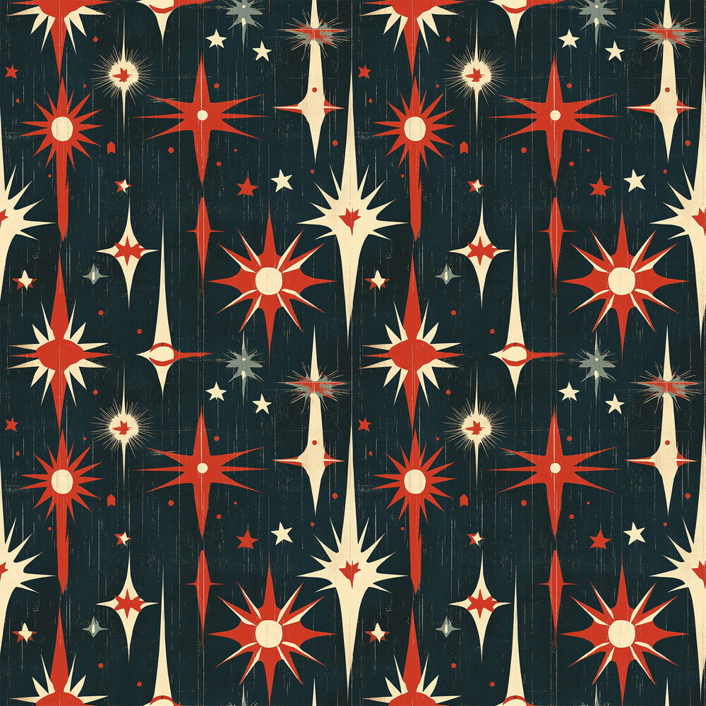 Sparkleworks Mid-Century 4th of July Fat Quarter Bundle