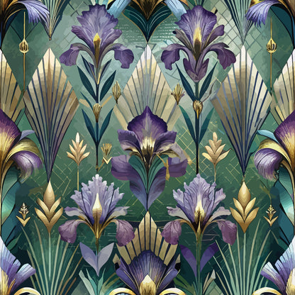 Art Deco Florals Fat Quarter Bundle