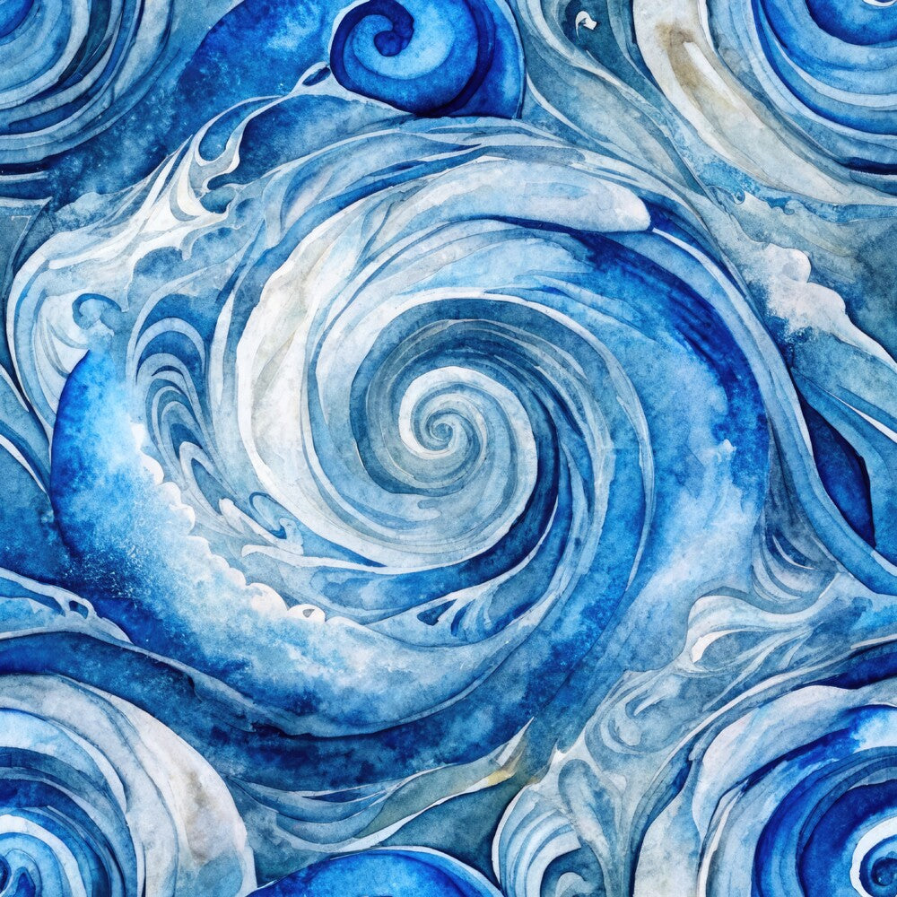 Ocean Swirls Fat Quarter Bundle