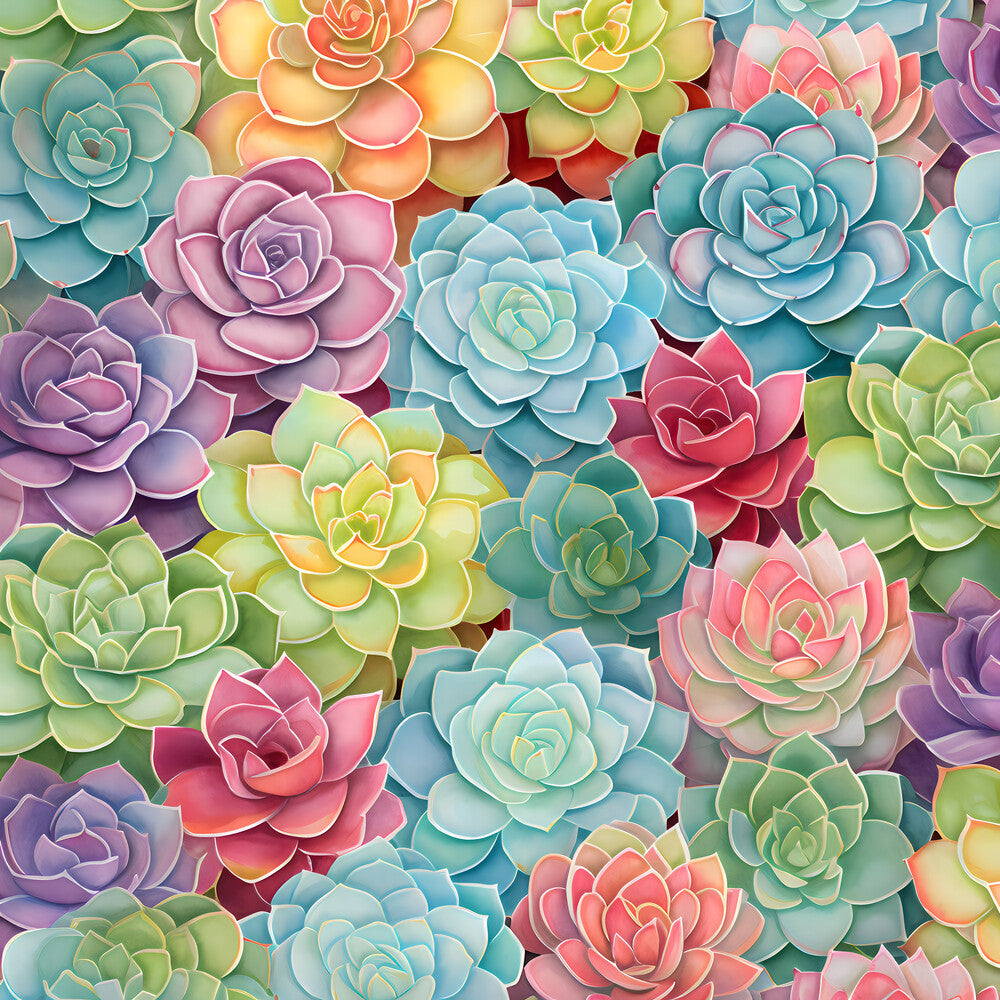 Colorful Cactus Fat Quarter Bundle