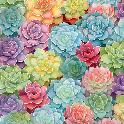 Colorful Cactus Fat Quarter Bundle