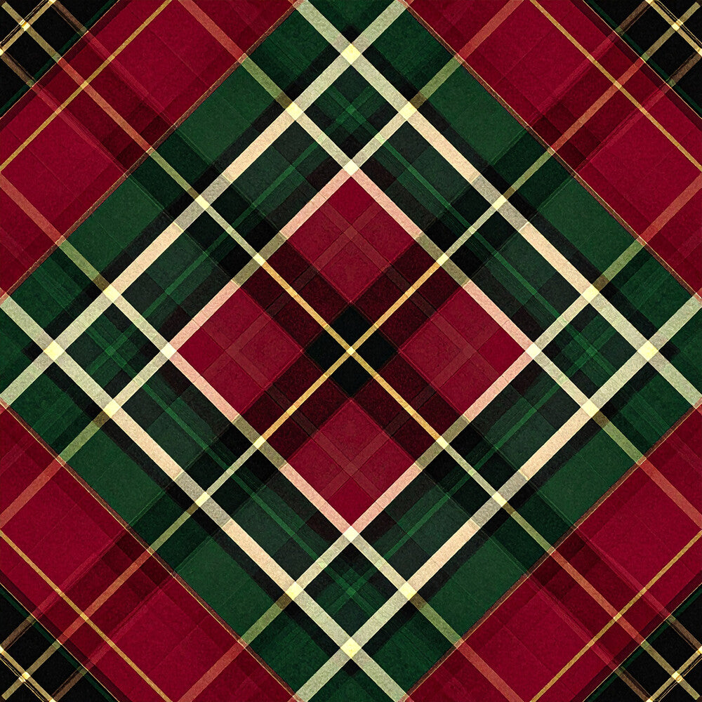 Classic Christmas Tartan Fat Quarter Bundle
