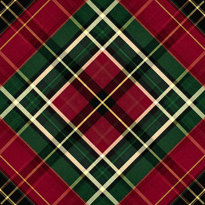 Classic Christmas Tartan Fat Quarter Bundle