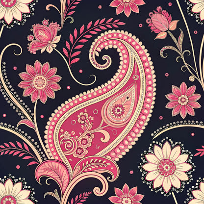 Vibrant Paisley And Florals Fat Quarter Bundle