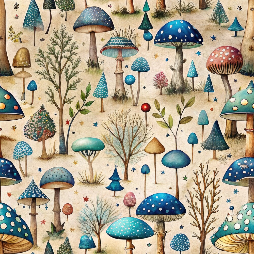 Mushroom Fairyland Fat Quarter Bundle