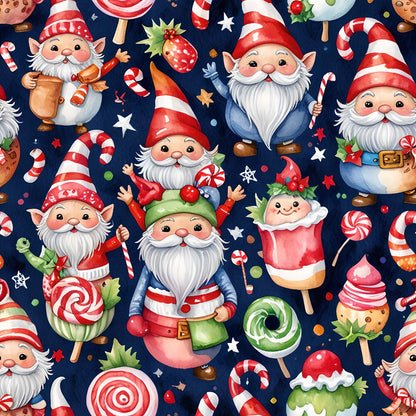 Christmas Gnomes Fat Quarter Bundle