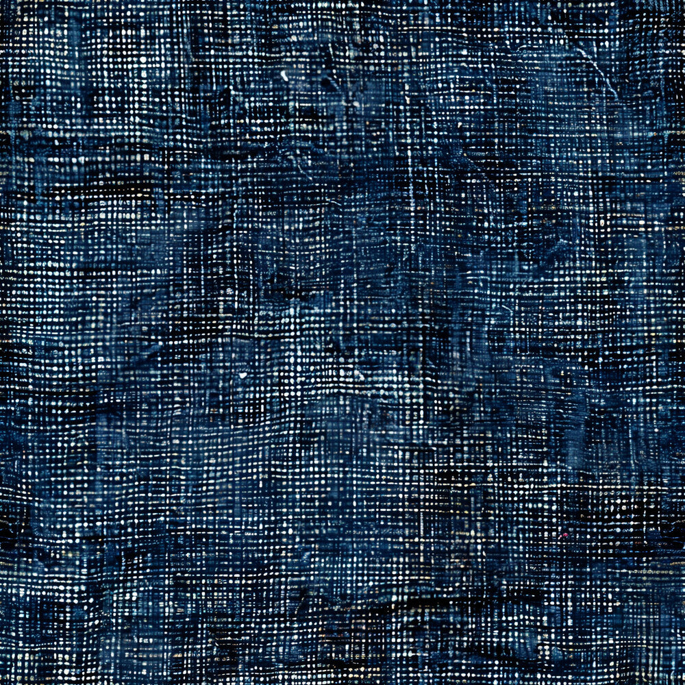 Grunge Denim Jeans Fabric Fat Quarter Bundle