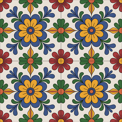 Mexican Talavera Fat Quarter Bundle