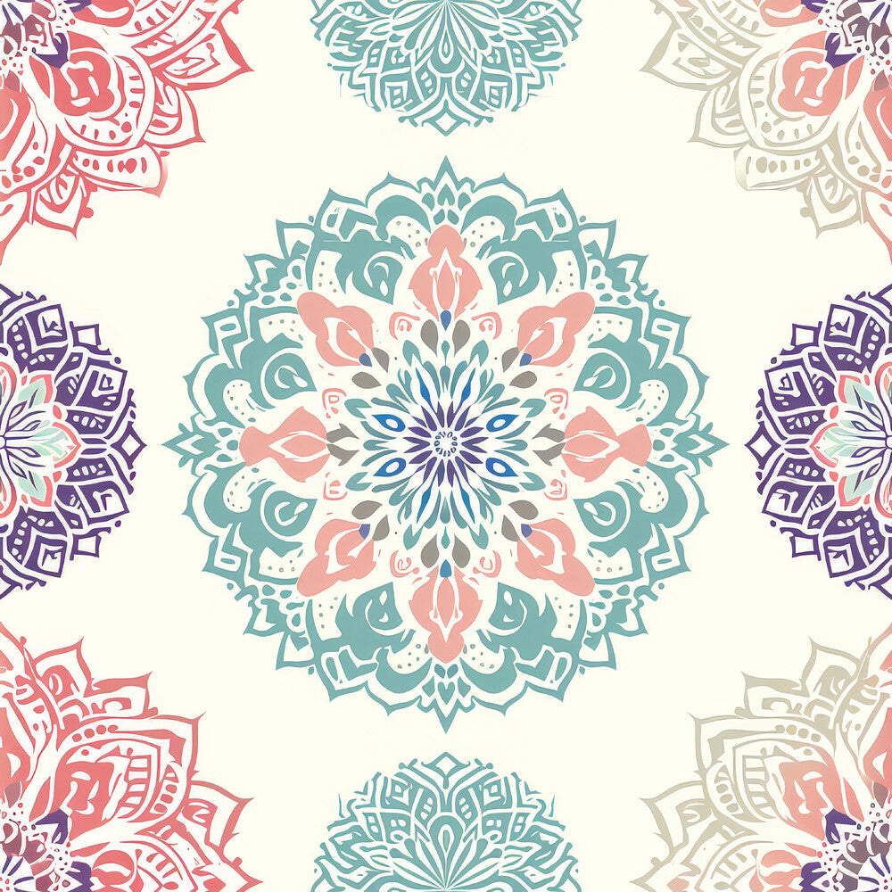 Pastel Mandala Fat Quarter Bundle