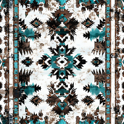 Aztec Turquoise Fat Quarter Bundle