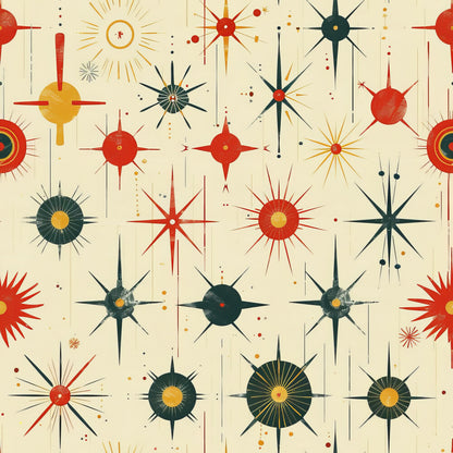 Retro Starburst Fat Quarter Bundle