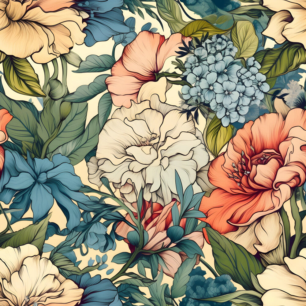 Tropical Art Florals Fat Quarter Bundle