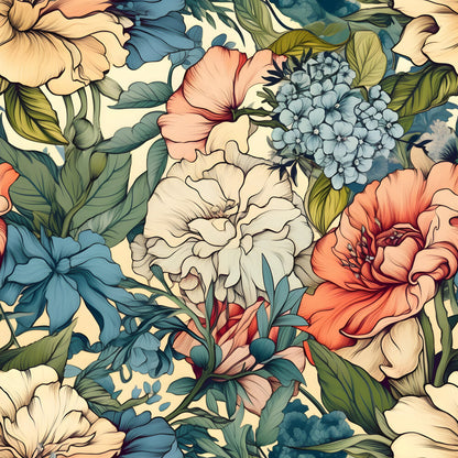 Tropical Art Florals Fat Quarter Bundle
