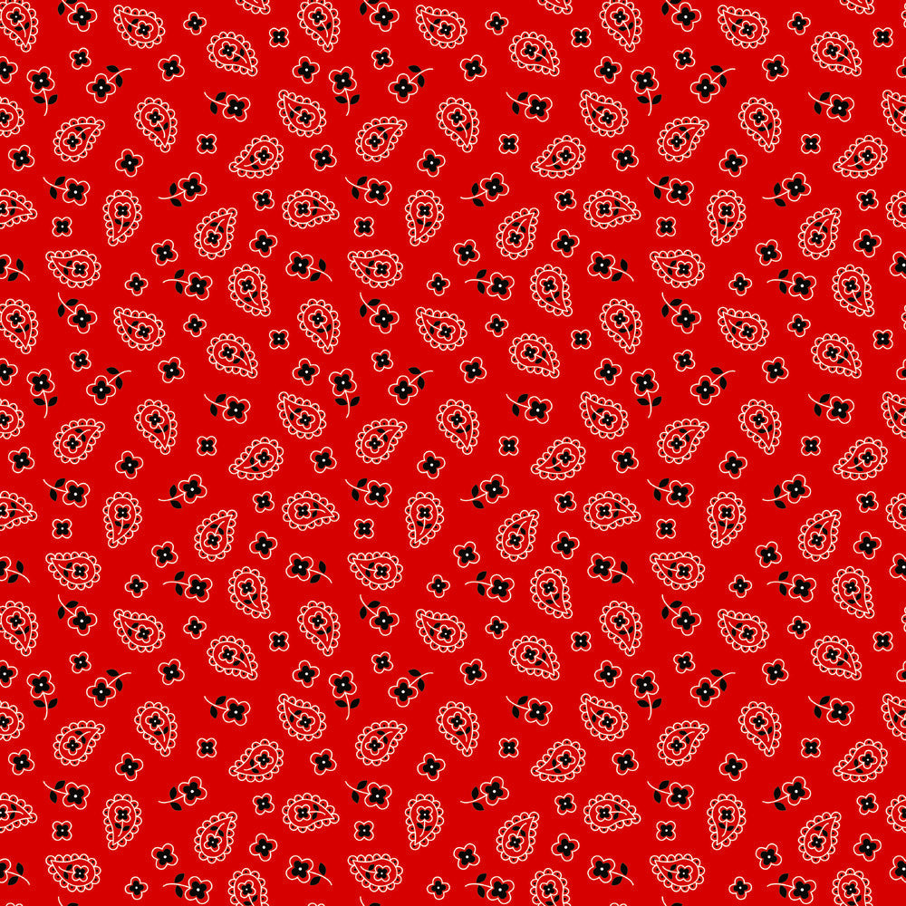 Red Bandana Fat Quarter Bundle