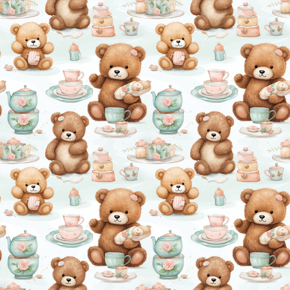 Classic Teddy Bear Fat Quarter Bundle