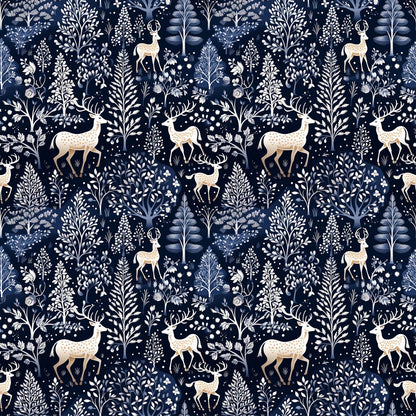 Delft Blue Winter Fat Quarter Bundle