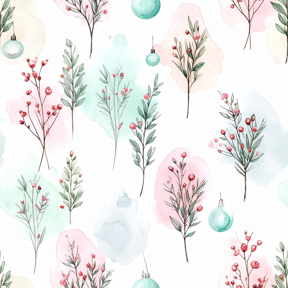 Pink Bows And Evergreen Fat Quarter Bundle