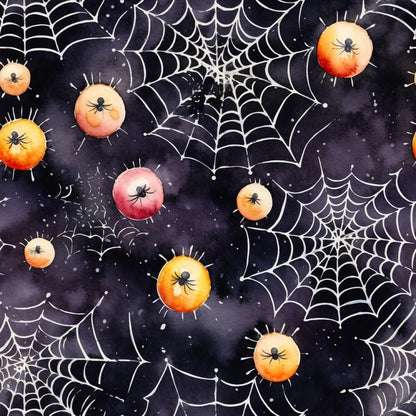 Watercolor Halloween Characters Fat Quarter Bundle
