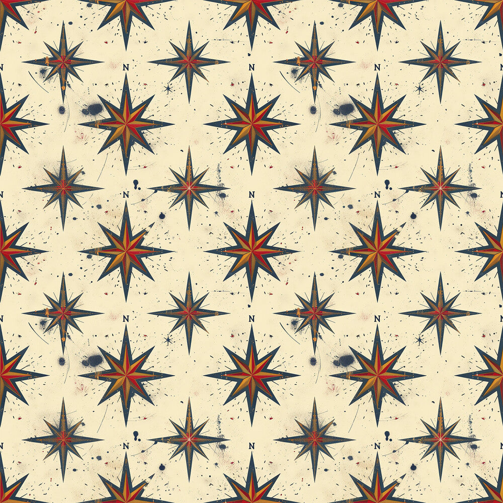 Classic Compass Rose Fat Quarter Bundle