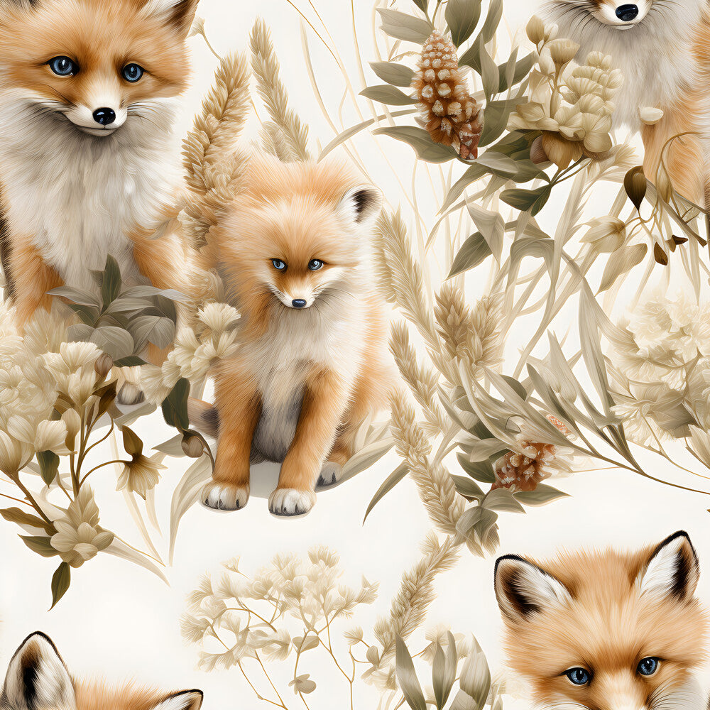 Baby Foxes Fat Quarter Bundle