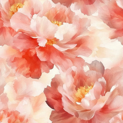 Sunset Coral Peony Fat Quarter Bundle