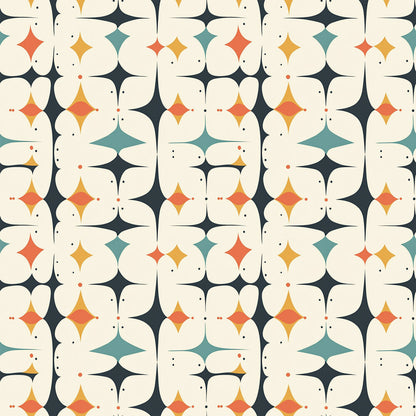 Modern Retro Geometric Fat Quarter Bundle