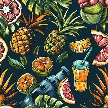 Tropical Summer Beach Fat Quarter Bundle