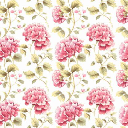 Floral Pink Cottage Gardens Fat Quarter Bundle