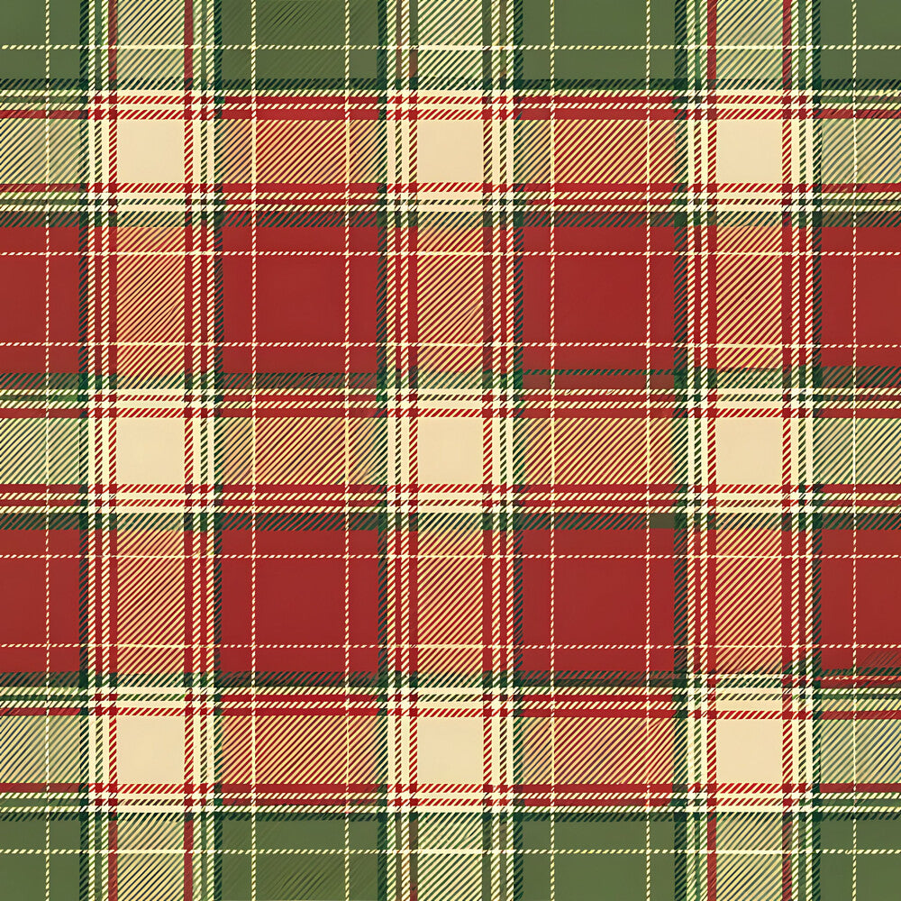 Buffalo Plaid Christmas Fat Quarter Bundle
