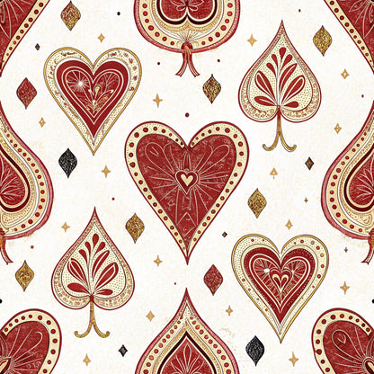 Queen of Hearts Fat Quarter Bundle