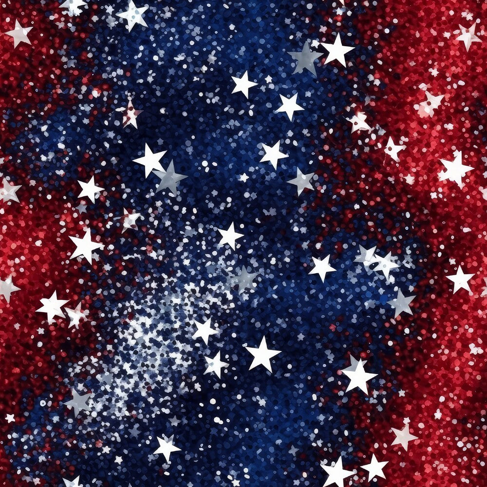 4th-of-July Glitter Fat Quarter Bundle