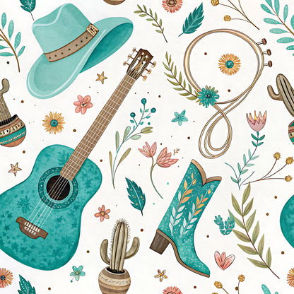 Western Cowboy Fat Quarter Bundle